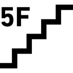 5階階段上げ