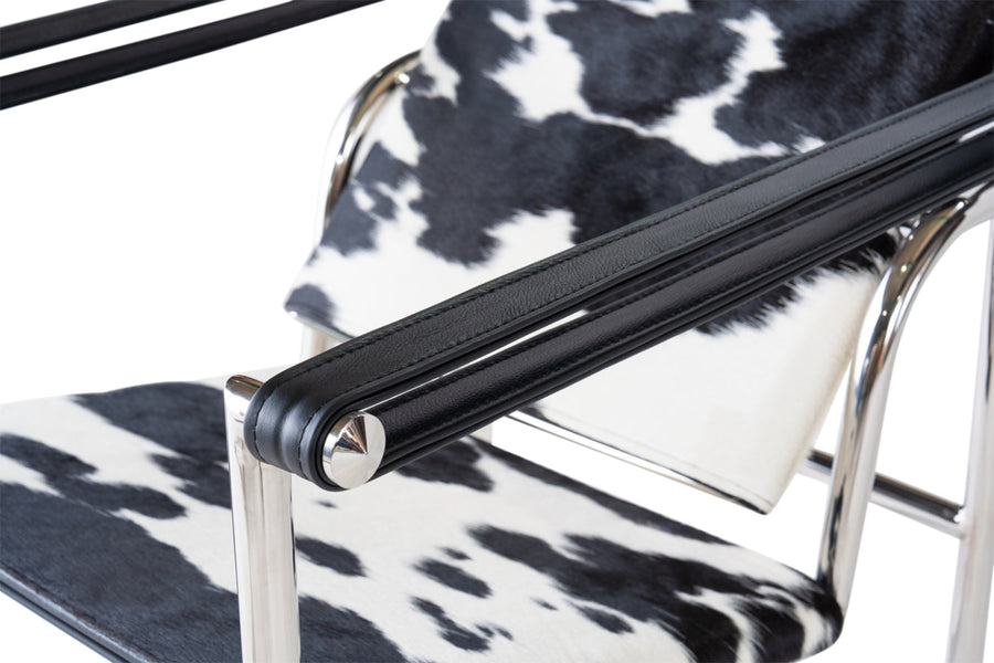 【展示品処分】【1点限り】LC1 アームチェア ブラックカウハイド