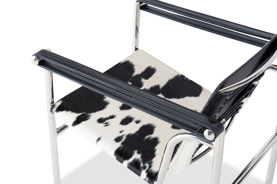 【展示品処分】【1点限り】LC1 アームチェア ブラックカウハイド