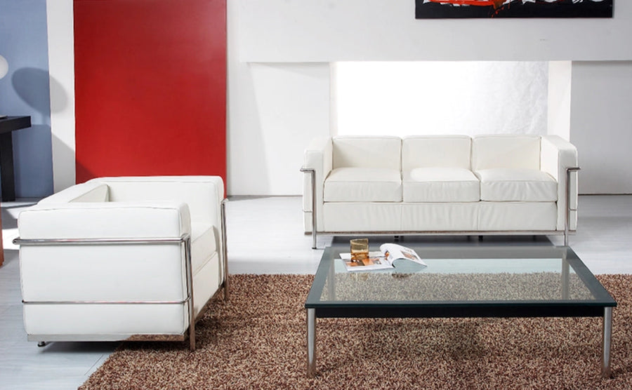 【クリアランス】【1点限り】LC2ソファ 1P スタンダード総本革ブラック