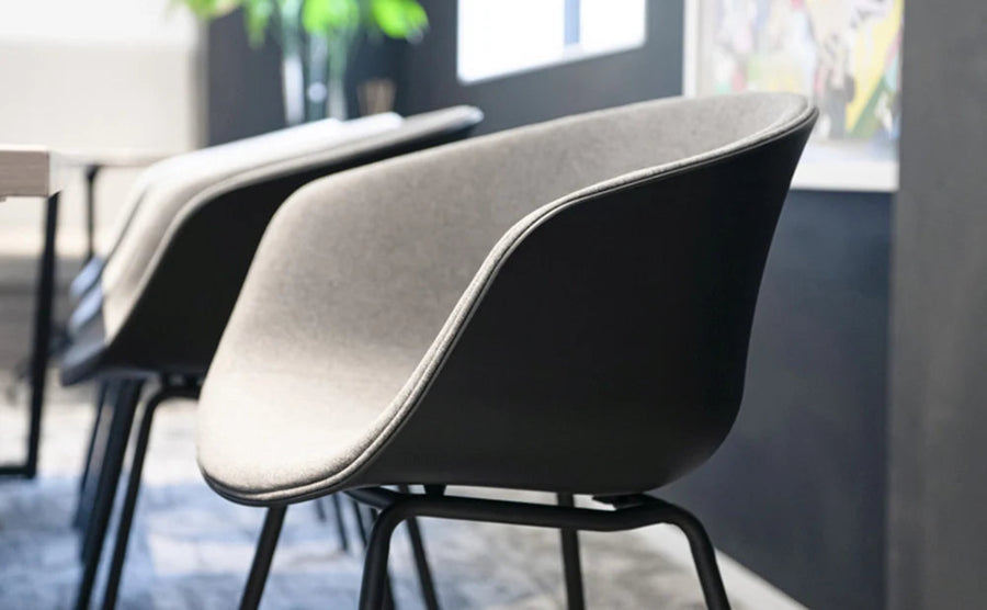 モーブチェア ハーフカバー スチール脚 /MAUVE Chair Half Cover SteelLeg