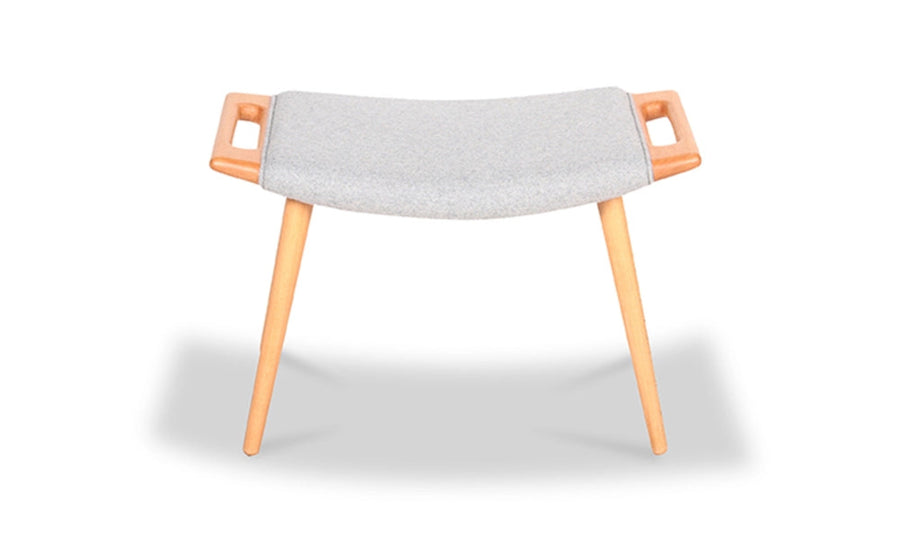 【クリアランス】【1点限り】テディベアオットマン ハイグレードファブリック ブルー